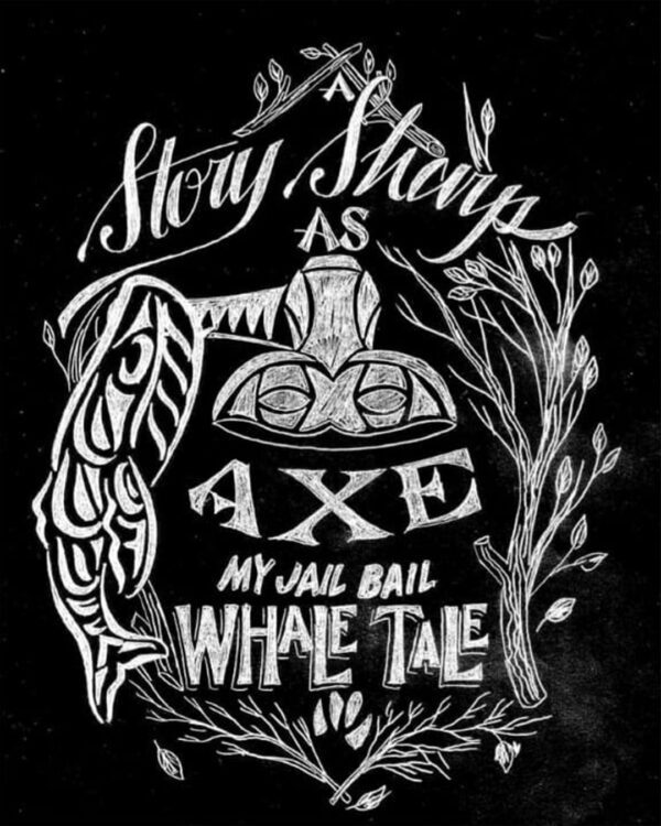 A Story Sharp as Axe T-Shirt